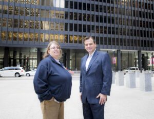 Kim Hively and Greg Nevins, Lambda Legal Counsel and Employment Fairness Project Director