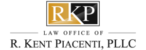 R.Kent Piacenti PLLC is a District plus logo