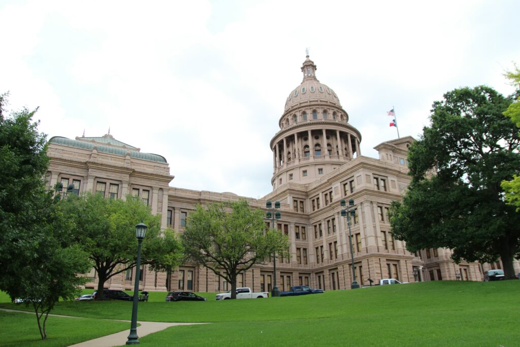 Texas State Capitol in Austin, TX.