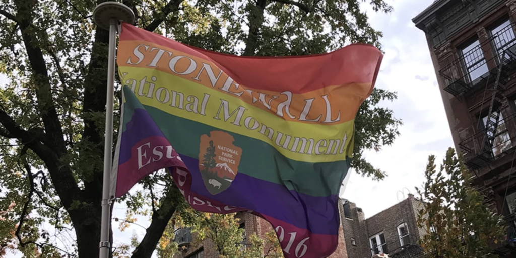 Stonewall National Monument Pride Flag in New York City