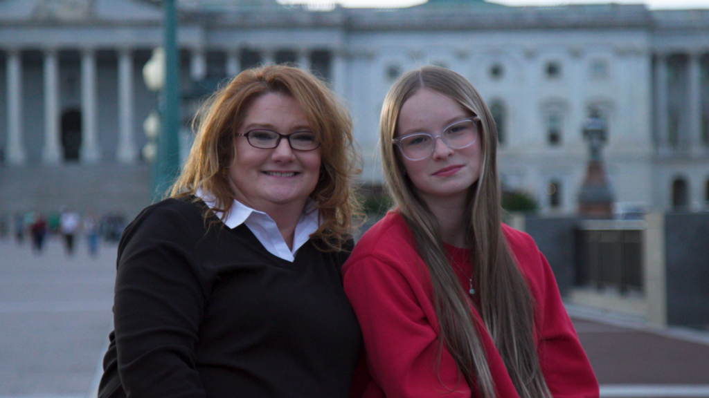 heather jackson and becky pepper-jackson in washington dc