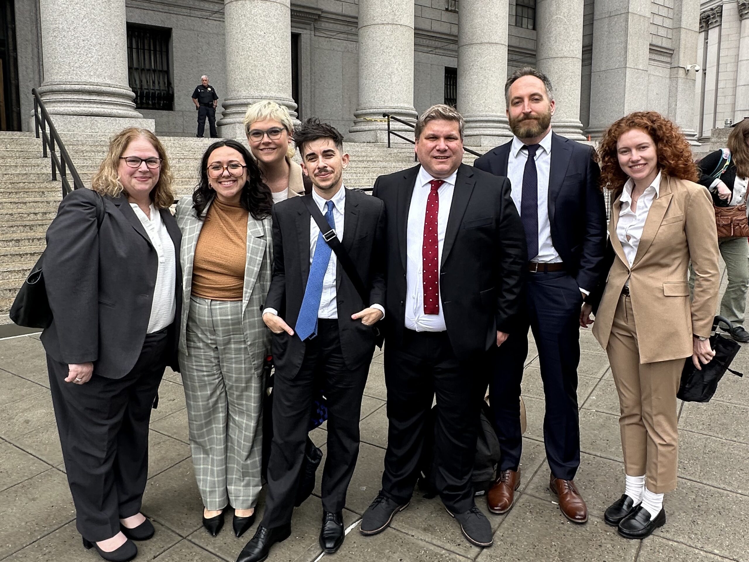 Lambda Legal attorneys representing plaintiffs in Coe v. Blanche